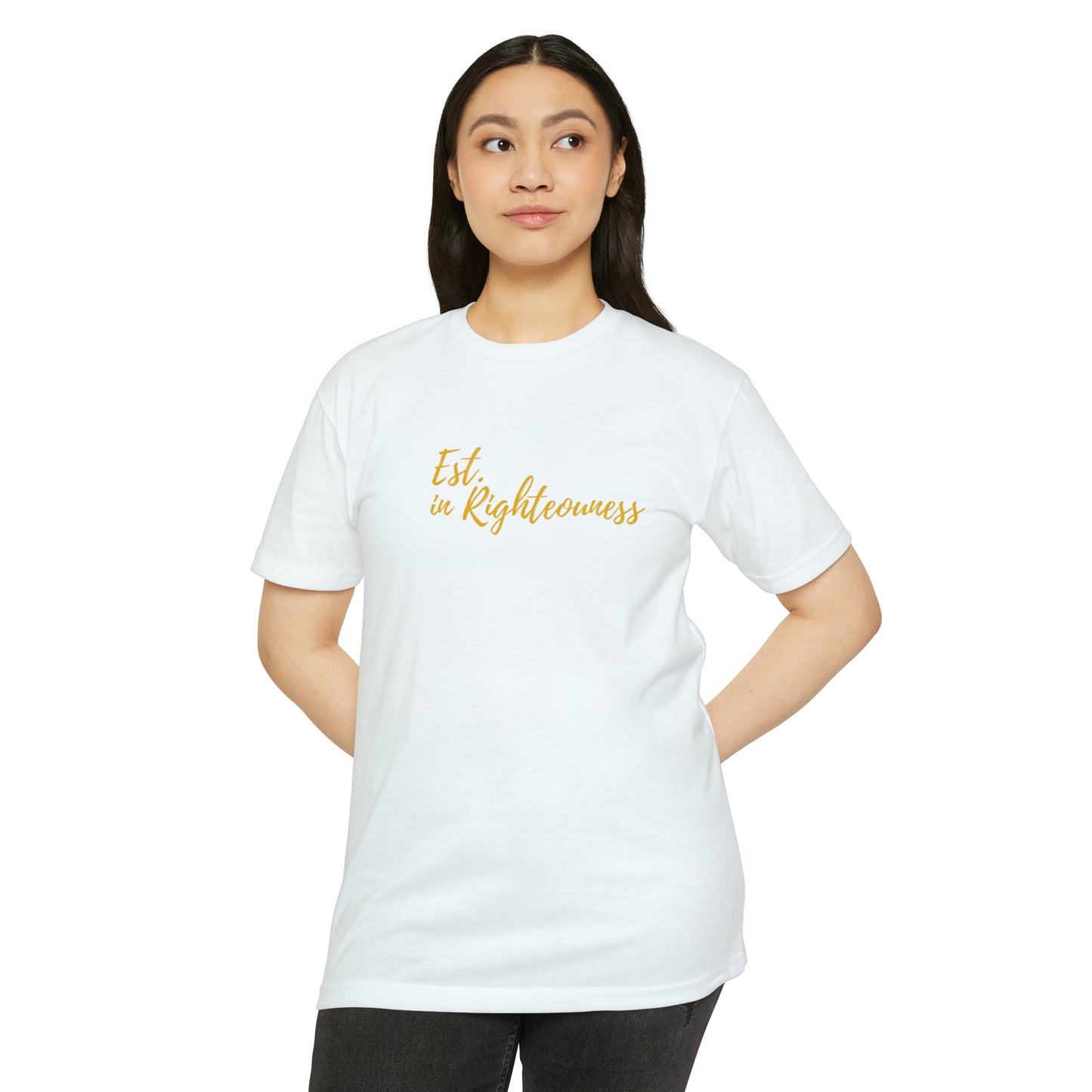 ***Pre-Order Today** Est. in Righteousness Unisex Jersey T-shirt