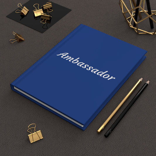 Ambassador Hardcover Journal/Notebook Matte