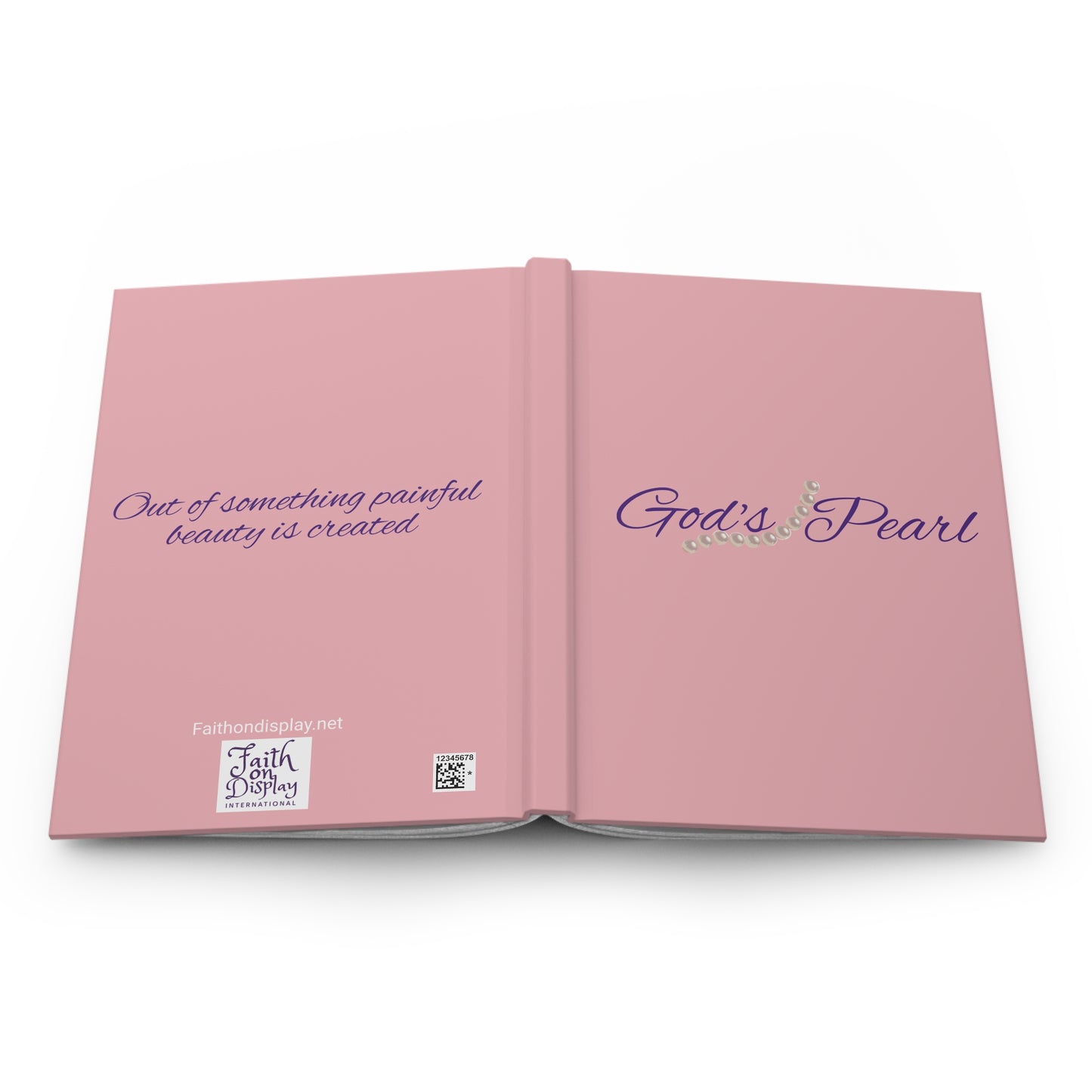 God's Pearl Hardcover Journal/Notebook Matte