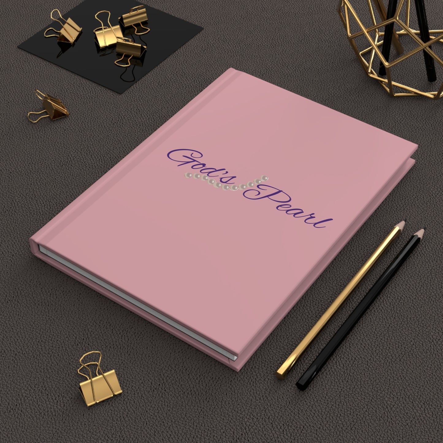 God's Pearl Hardcover Journal/Notebook Matte