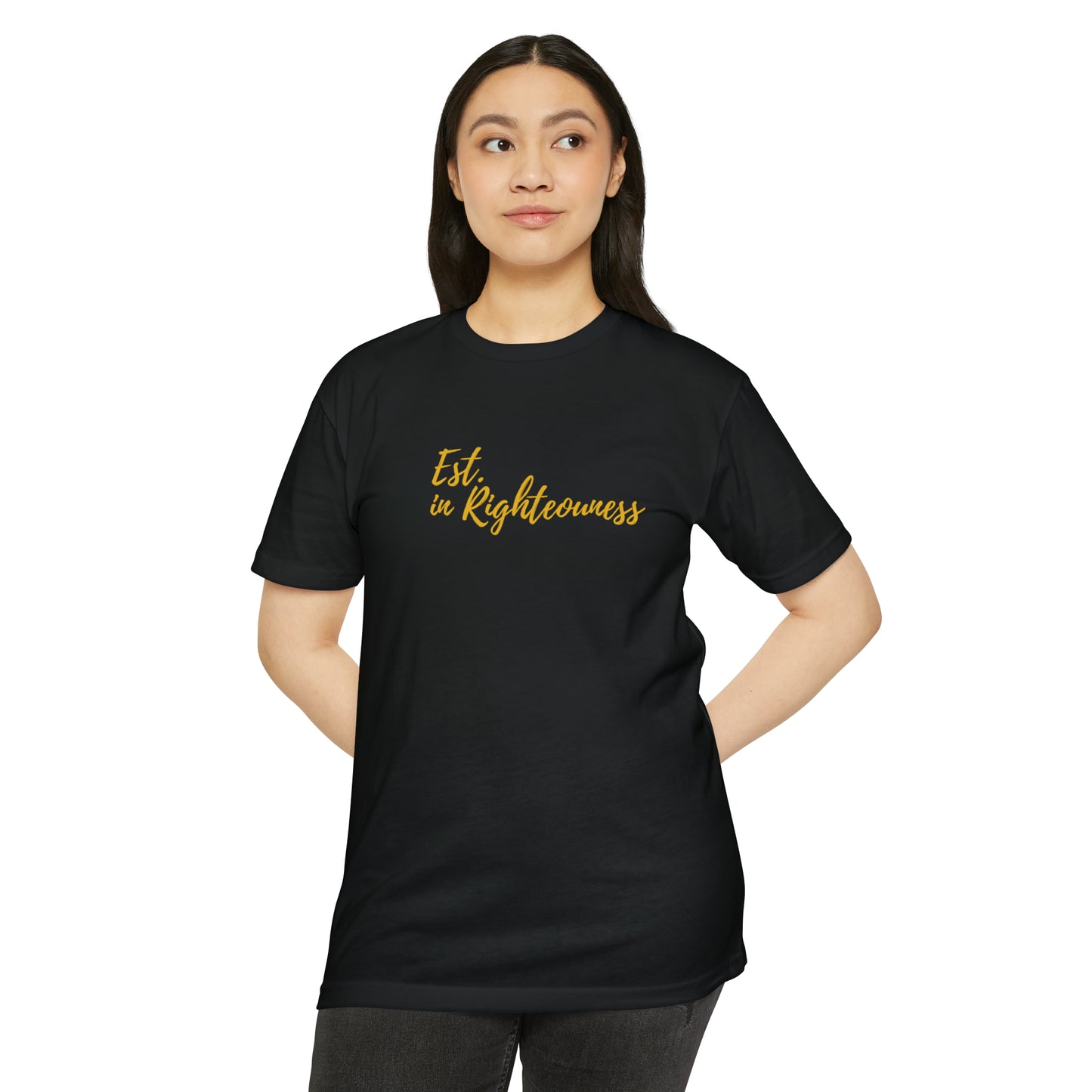 ***Pre-Order Today** Est. in Righteousness Unisex Jersey T-shirt