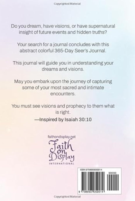 A Seer's Journal, 365-Day Dream Keeper (Hardcover) by Tsia K. Jones